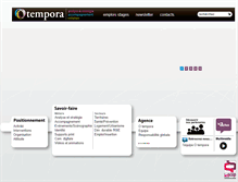 Tablet Screenshot of otempora.com
