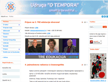 Tablet Screenshot of otempora.hr